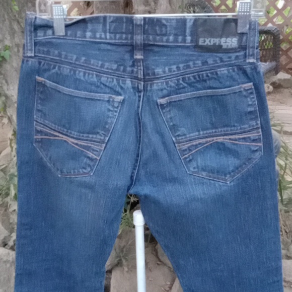 Men's Jeans express jeans size 30 - 30. Good condition, blue. Little stretch - Picture 2 of 14